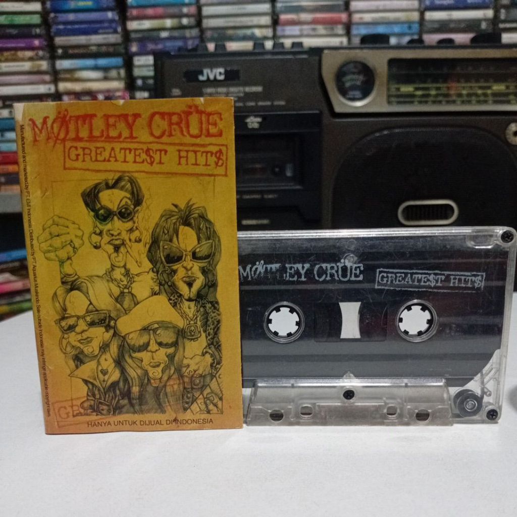 kaset pita MOTLEY CRUE (greatest hits)