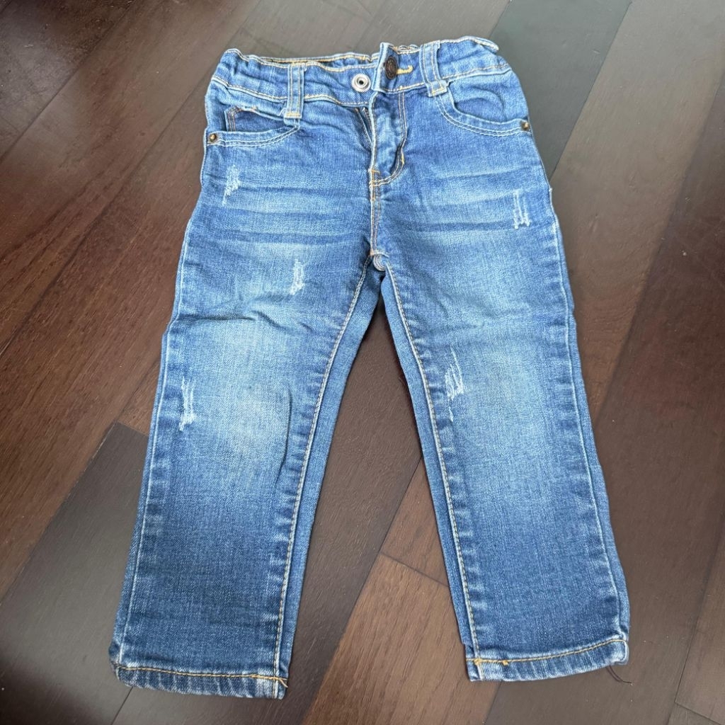 zara baby jeans 9-12 bulan