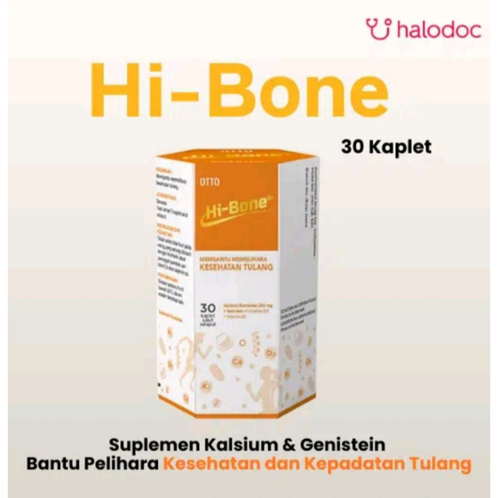 30 Kaplet Suplemen Kesehatan Tulang Hi-Bone