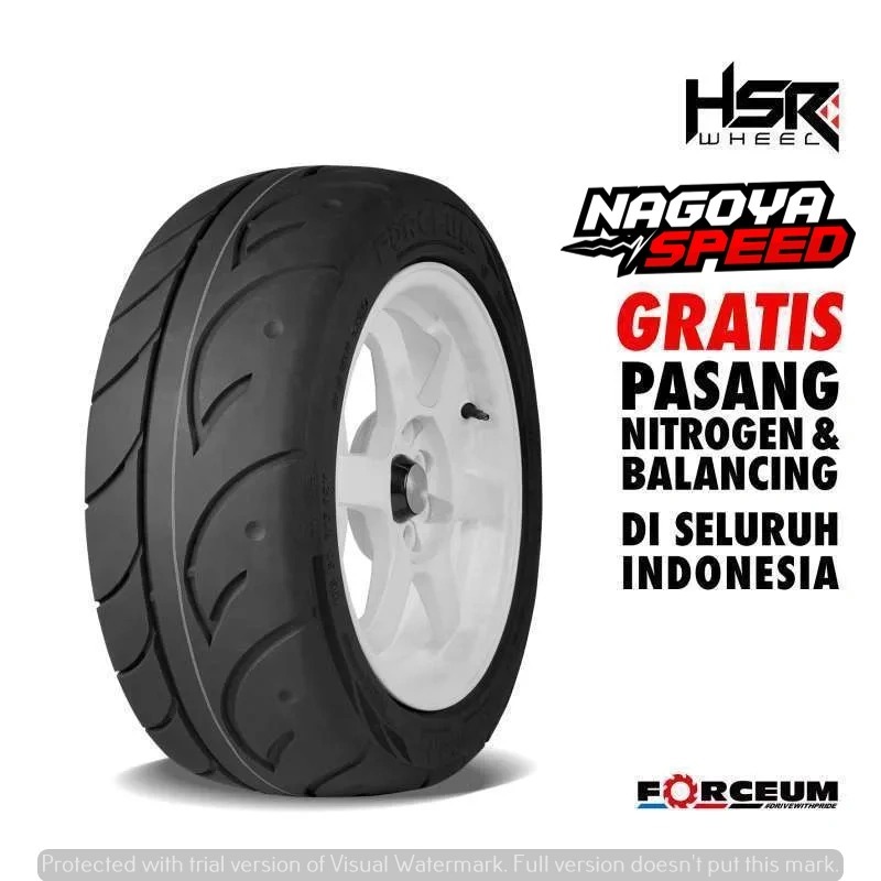 Ban mobil semi slick ring 15 ukuran 195 55 r15 ban mobil forceum semi slick r15 195 55