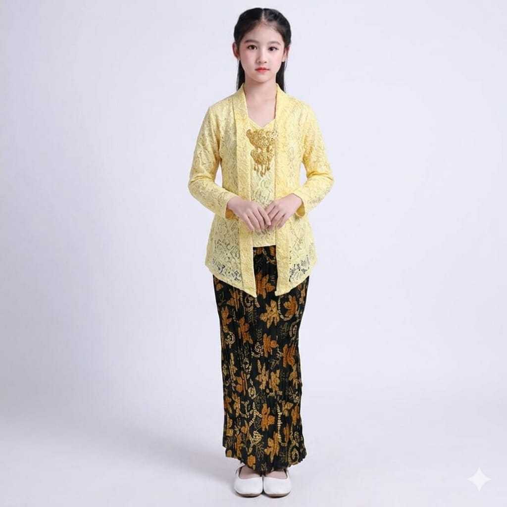 SET KUTU BARU BROKAT ANAK PREMIUM/SET KUTU BARU ANAK TERBARU/SET KUTU BARU ANAK BAHAN BROKAT