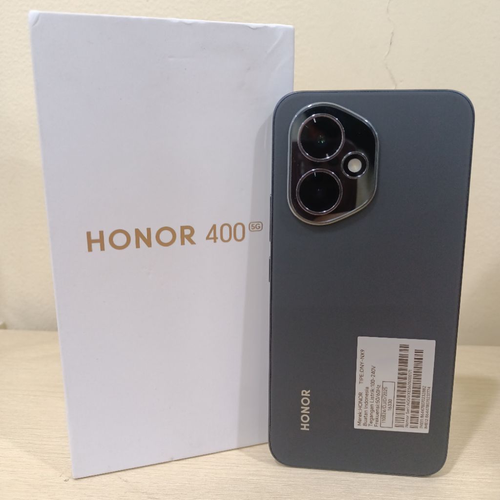 Handphone Honor 400 5G Ram 12 512 GB BNOB Like New