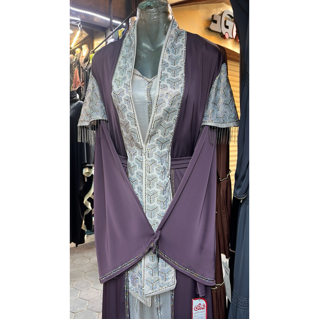 Abaya Inner outer Wanita Dewasa Mesir Free Pashmina original Premium Gamis Hitam Muslim Arab Umroh D