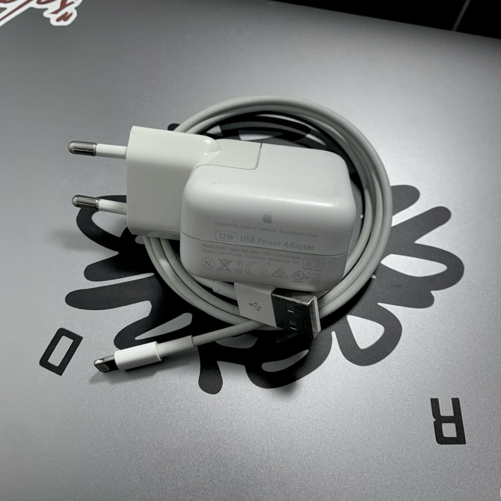 charger ipad 12w apple original