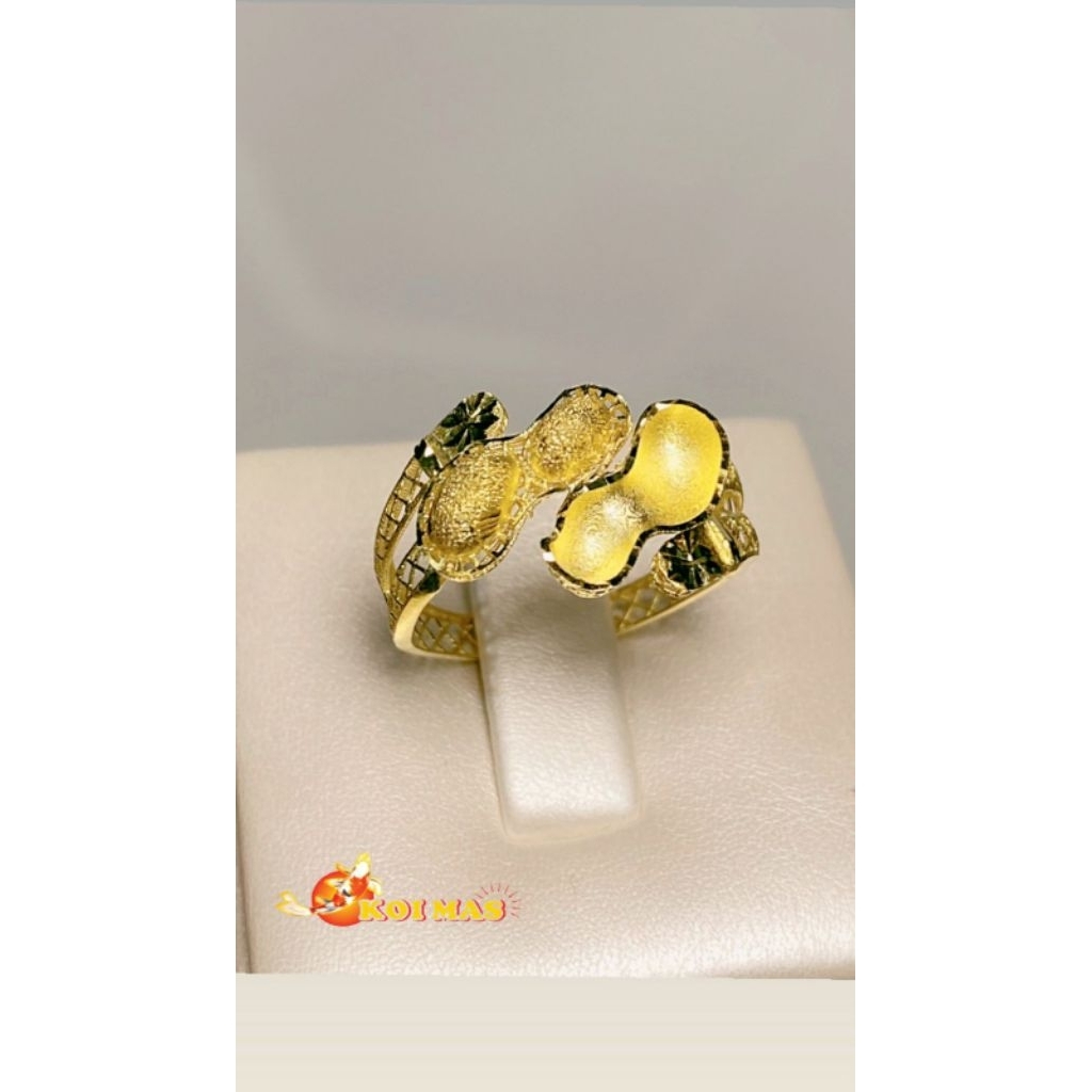Cincin Emas Kacang Viral