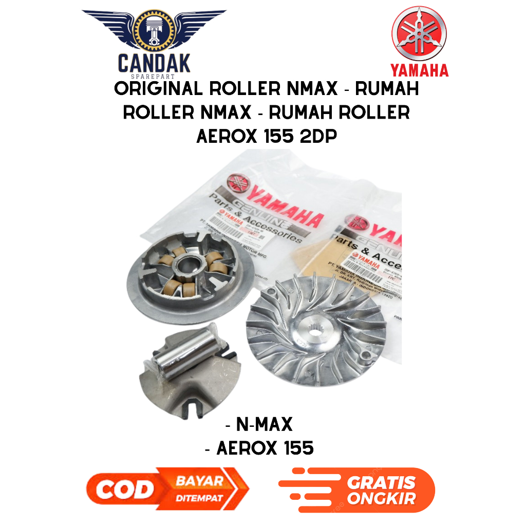 Original roller nmax - rumah roller nmax - rumah roller aerox 155 2DP