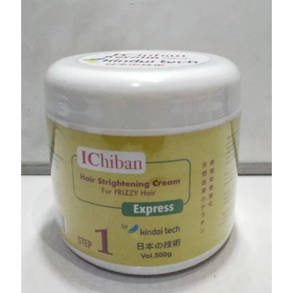 Ichiban Expres Pelurusan Rambut 500g Keratin Cepat