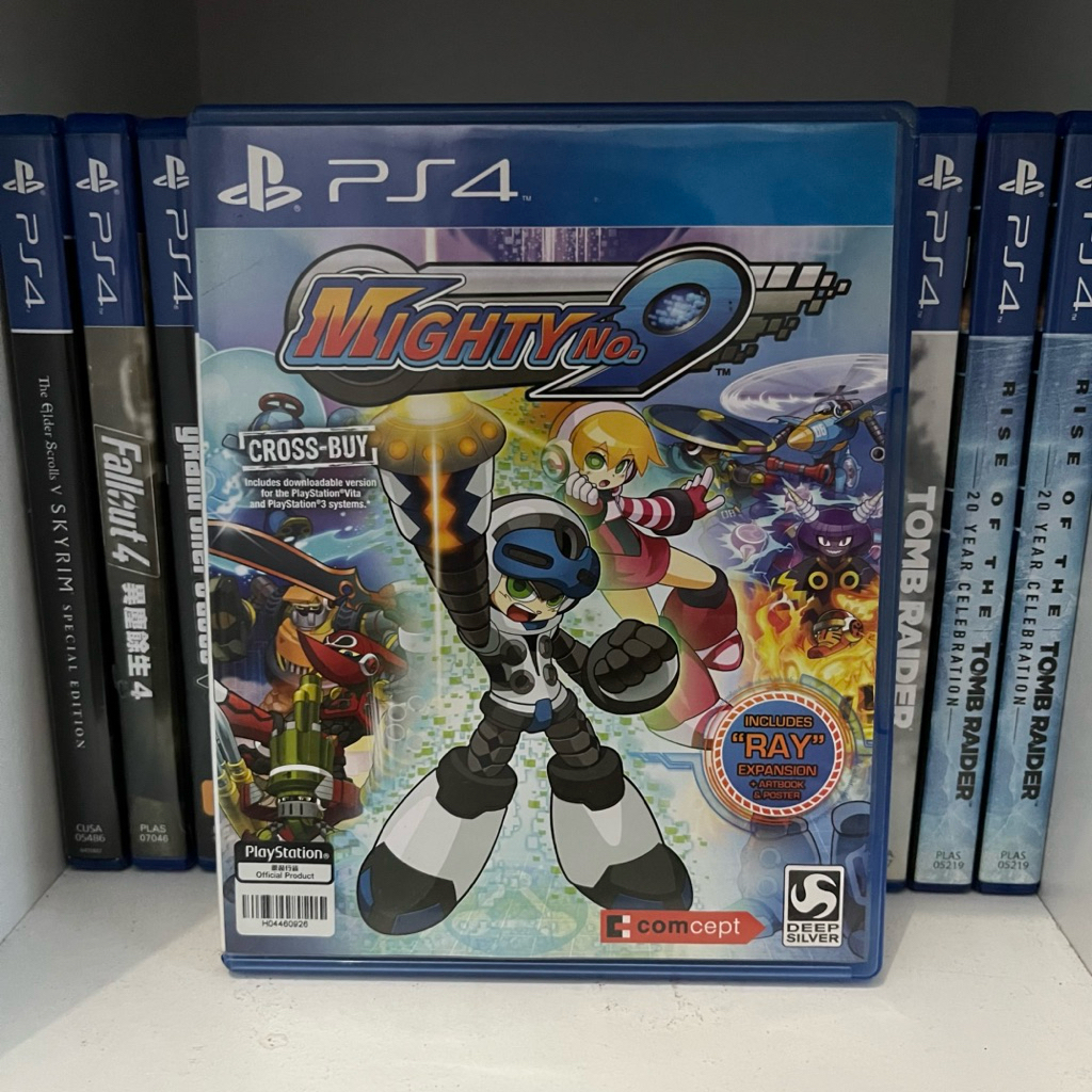 mighty no 9 ps4 disc playstation4 kaset ps bd