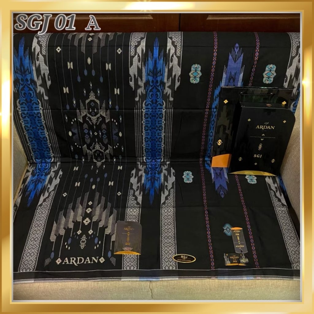 Ardan SGJ Songket GOLD ( SERI HITAM )