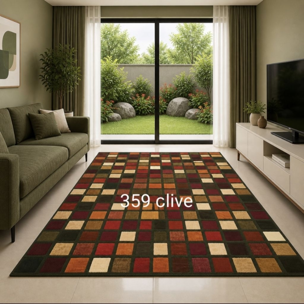 Karpet Permadani super Besar Tebal Minimalis Extacy 210x310 cm