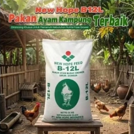 Pakan Pur Ayam B-12L pakan Ayam pedaging