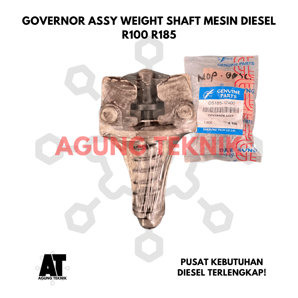 Governor Assy Weight Shaft Mesin Diesel R100 R185