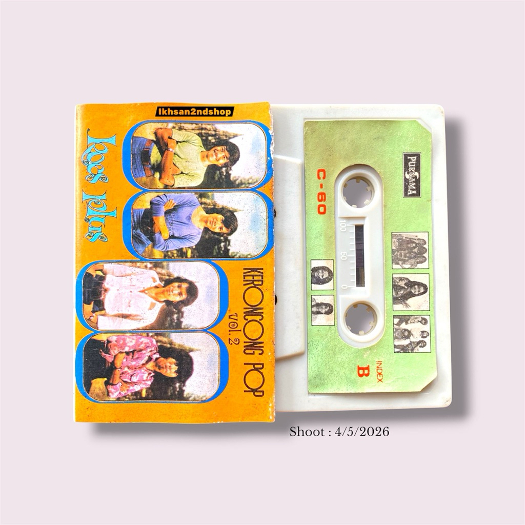 Kaset Pita Koes Plus Keroncong Pop Vol. 2
