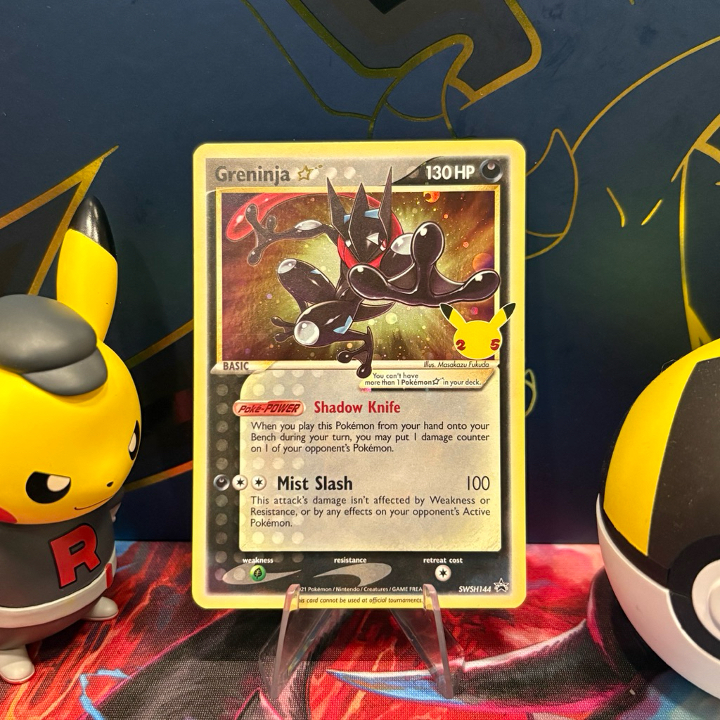 Greninja Gold Star SWSH144 ENG - Celebrations Promo - 25th Celebrations ETB - Pokemon TCG