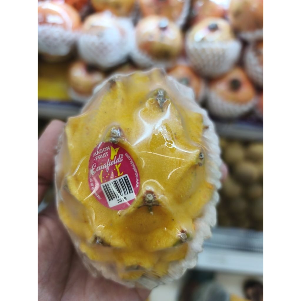 buah naga kuning import fresh premium 500 gram