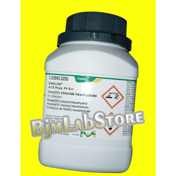 1.03943.0250 Iron(III) chloride hexahydrate 250g Merck