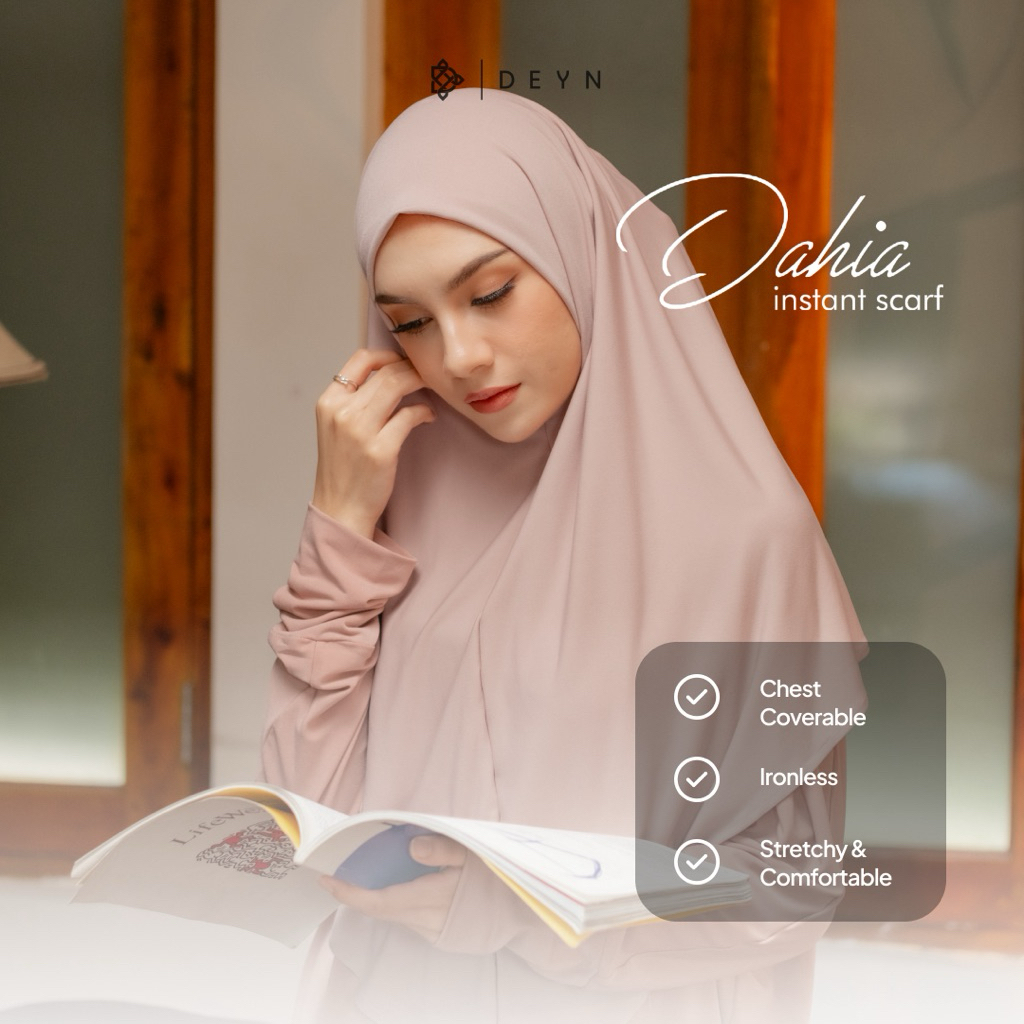 Deyn Scarf - Dahia Instant Scarf VOL. 17- Hijab Instan Bergo