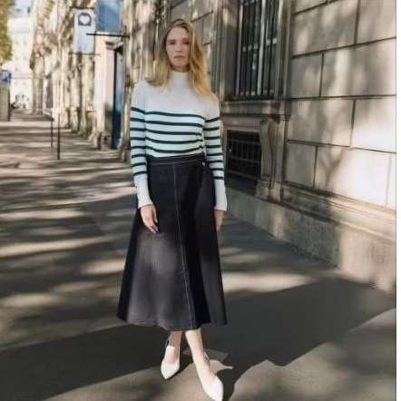 turtleneck jenna & kaia sweater