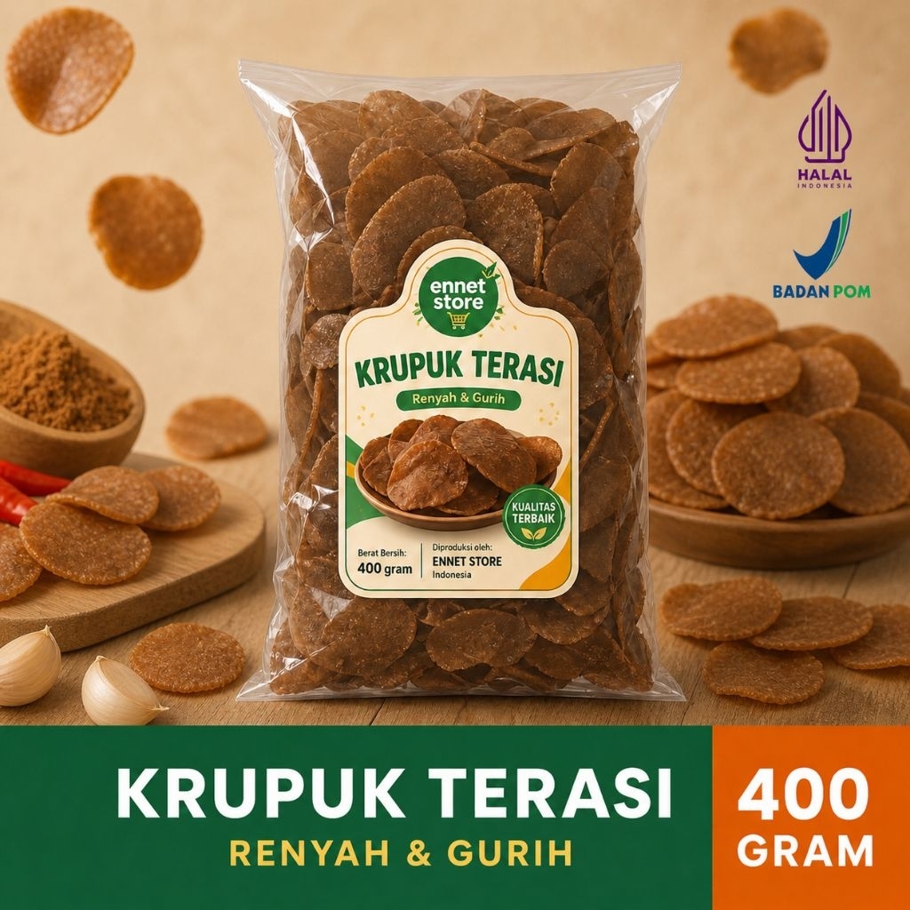 KERUPUK TERASI ASLI JUWANA
