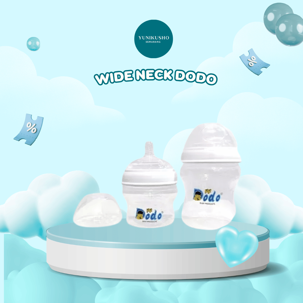 Botol Wide Neck Dodo Botol Susu Dot lebar