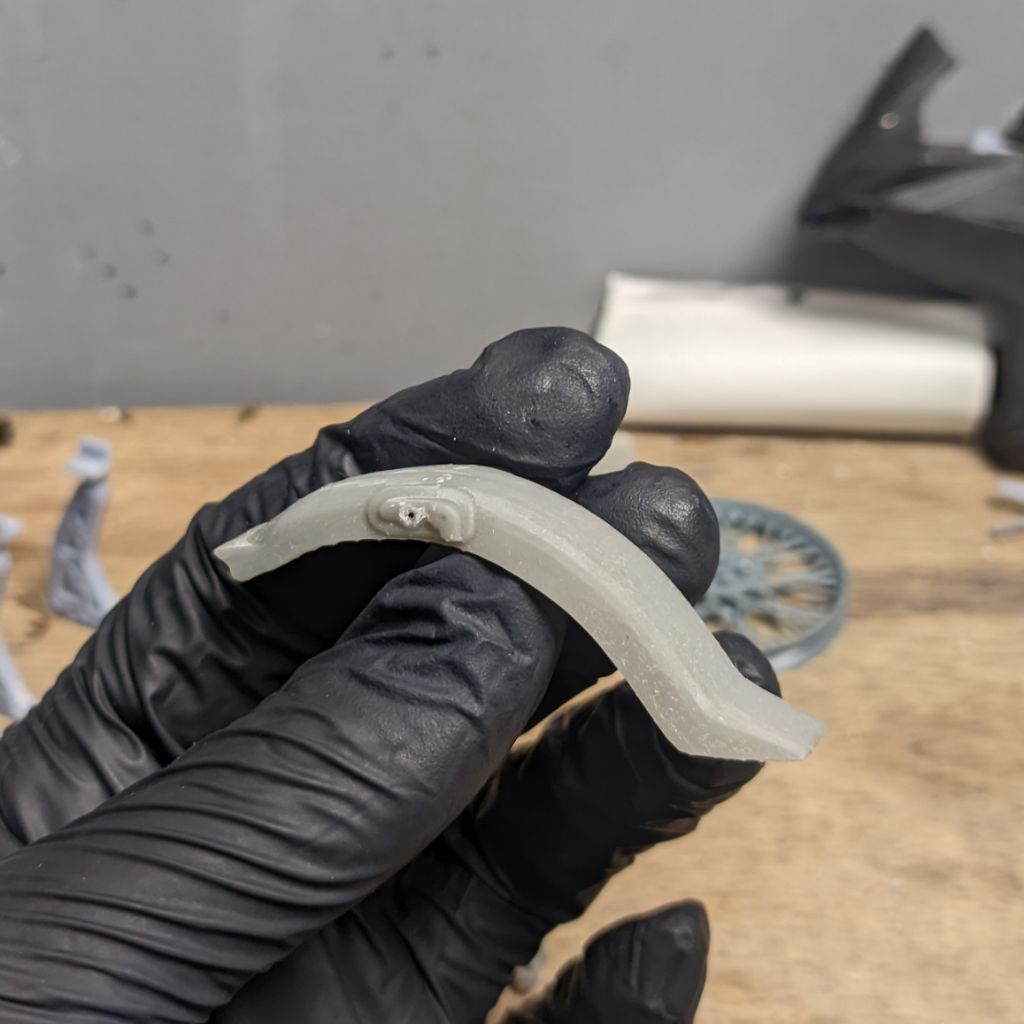 WXZ FACTORY miniatur spakbor belakang gl100 3d print sakala 1:12