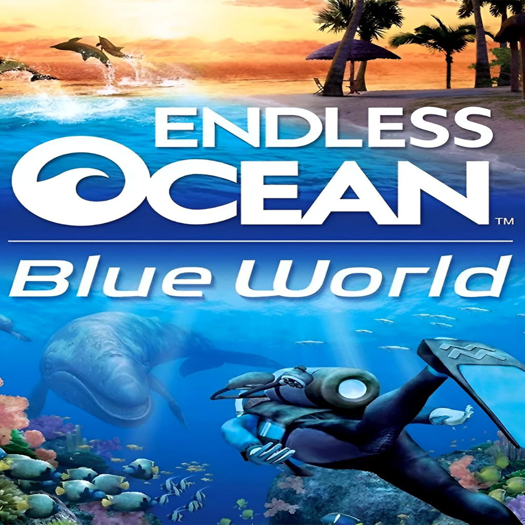 Kaset Game Nintendo Wii Endless Ocean - Blue World wii