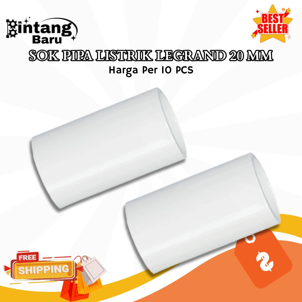 SOK PIPA LISTRIK CONDUIT LEGRAND 20 MM (BB)