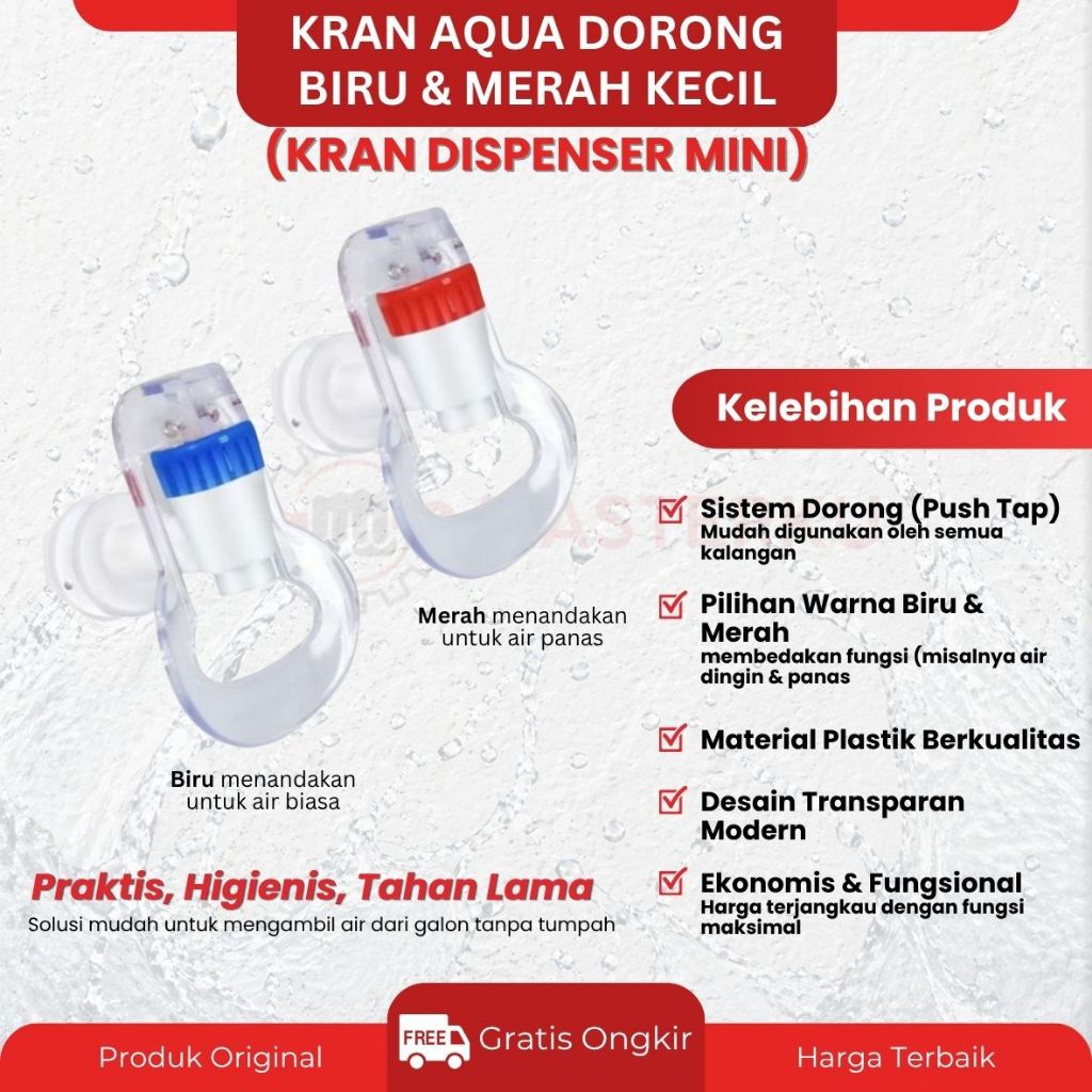 Kran Galon Aqua Galon / Kran Air Manual / Kran Air