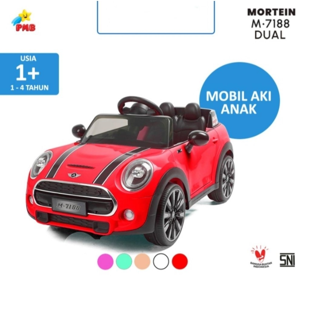 Mainan Mobil Mobilan AKI Remote Control Merk PMBTOYS