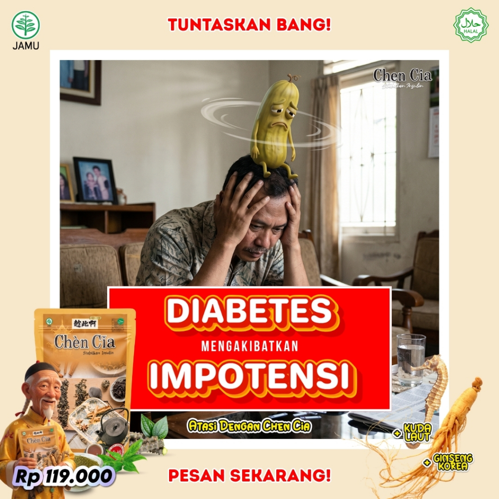 Chen Cia - Teh Herbal Stabilkan Insulin Diabetes Hingga Impotensi