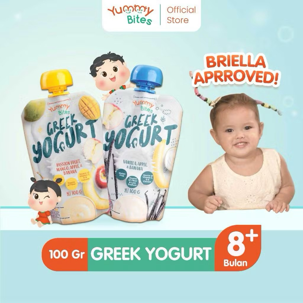 Yummy Bites Greek Yogurt-Custard