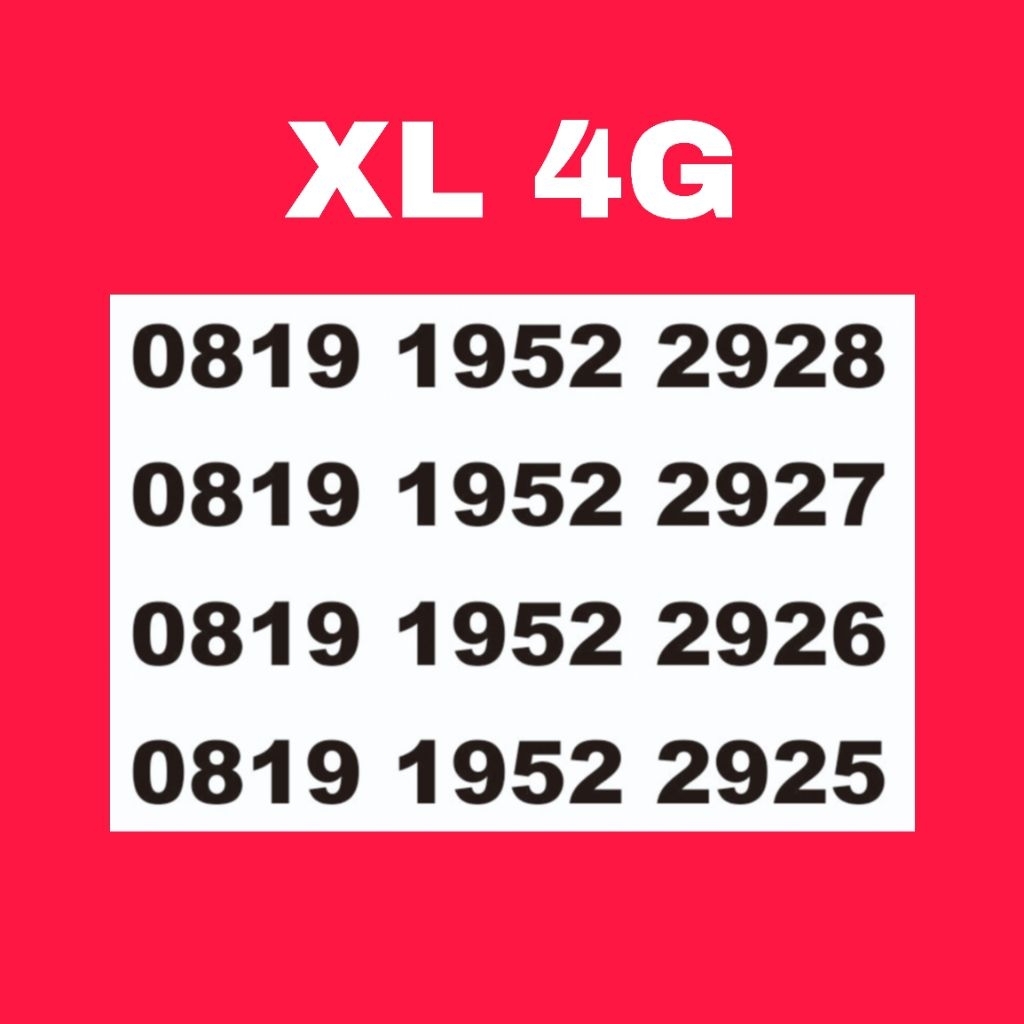 NOMOR CANTIK XL HOKI chip sudah support sinyal 5G