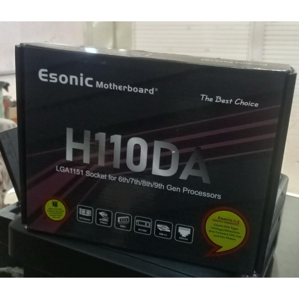 MOTHERBOARD ESONIC H110 LGA 1151 GARANSI RESMI
