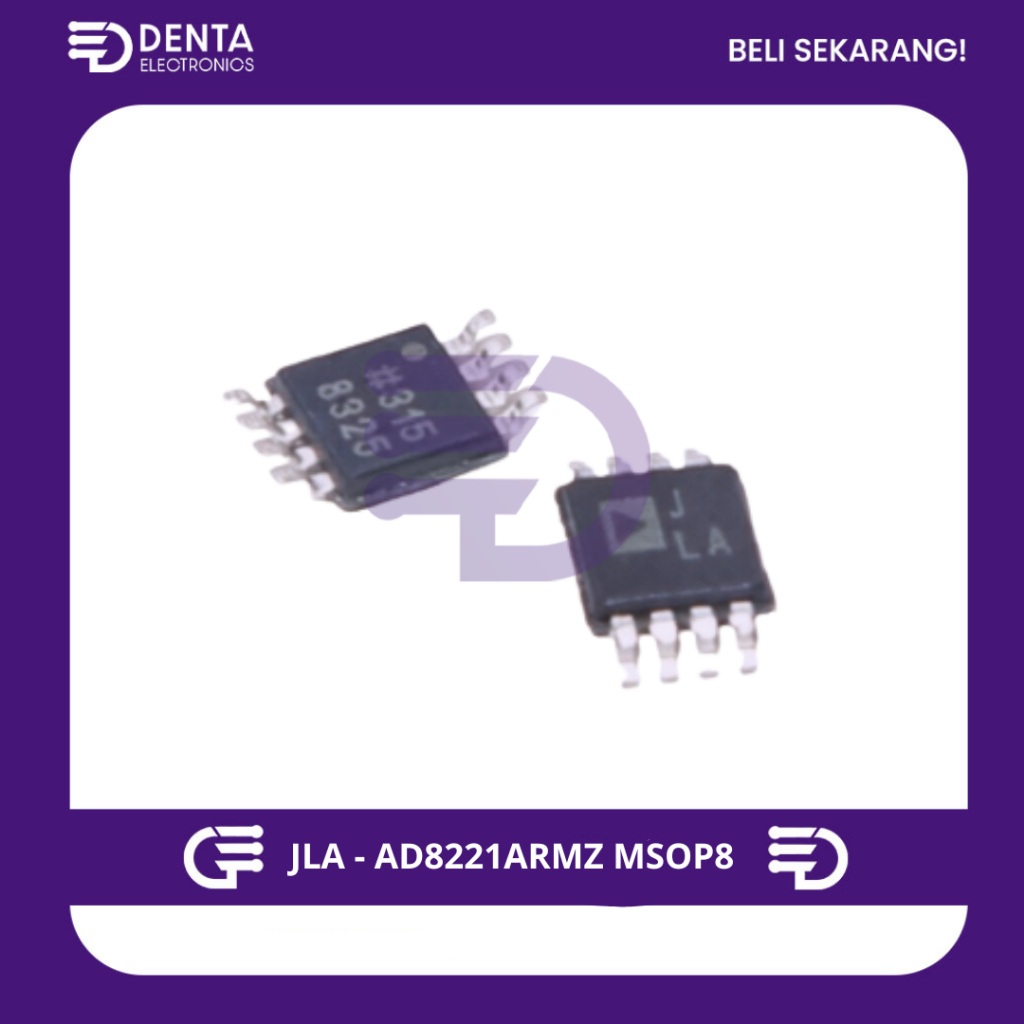 JLA - AD8221ARMZ MSOP8 - Komponen Elektronik