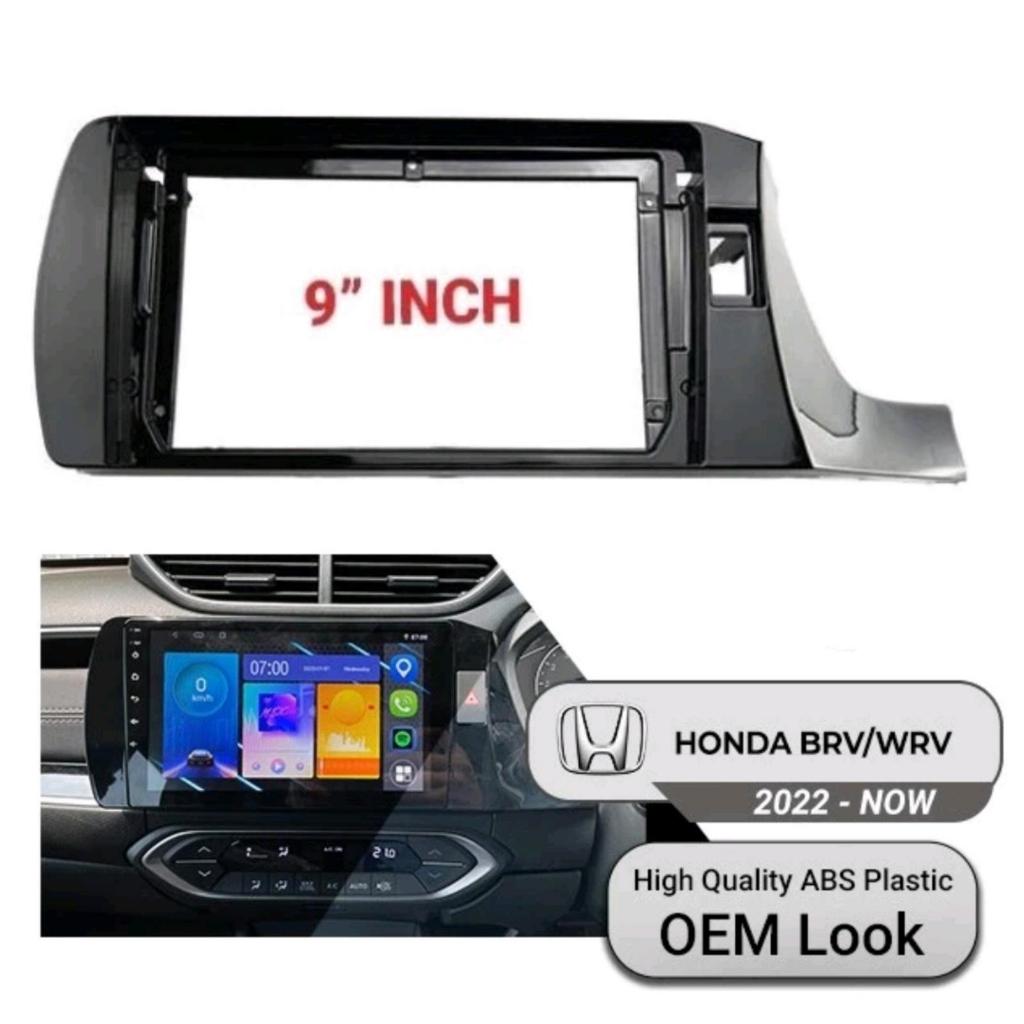 Frame Head Unit 9 inch OEM mobil All new Brv / WRV 2022