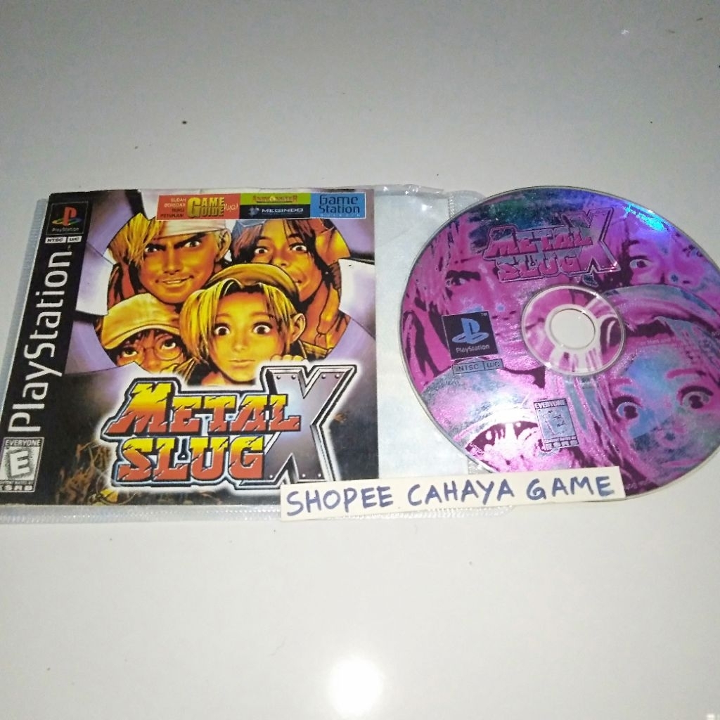 kaset ps1 kopab metal slug X