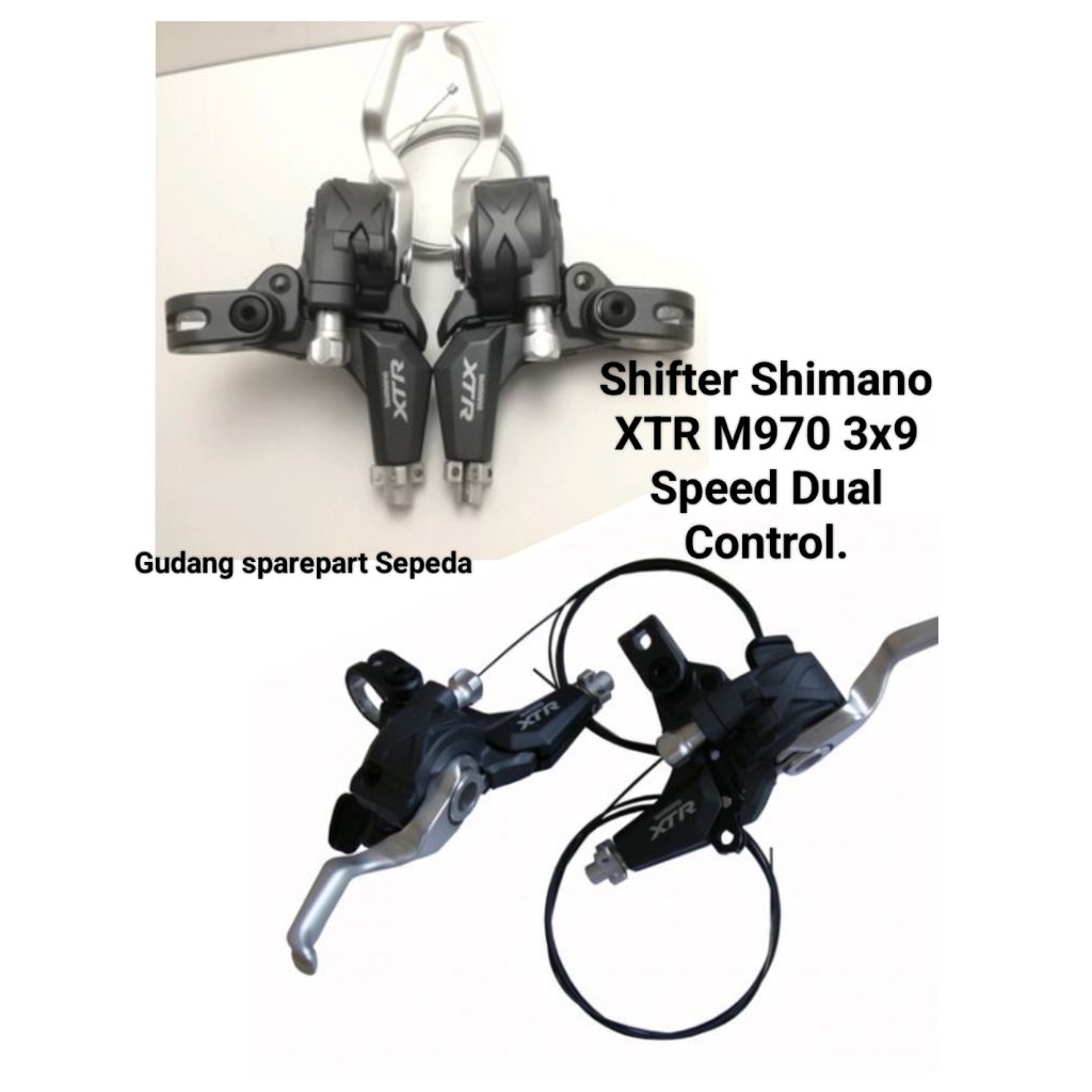 SHIFTER BRAKE LEVER SHIMANO XTR M970 3x9speed