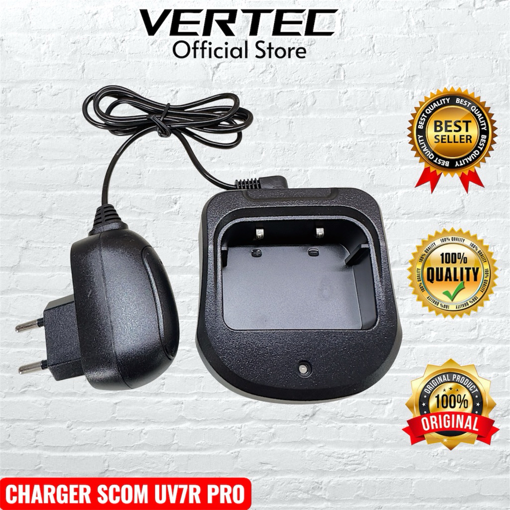 Charger HT Baofeng BF-A58S Original Asli Compatible SCOM UV7R Pro UV7RPro Pofung Firstcom FC 136R FC