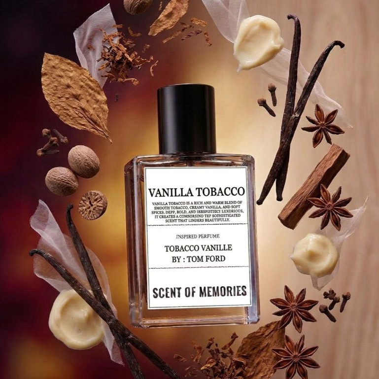 Scent Of Memories - Vanilla Tobacco Parfum Aroma Tobacco Rempah Vanilla Kayu Manis  Inspired Tobacco