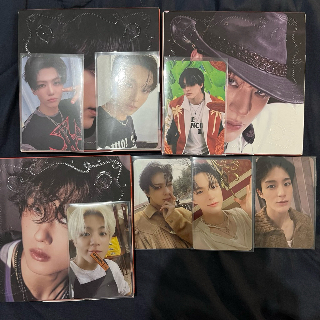 (BACA DESKRIPSI) wts jual pc photocard album digipack jeno, haechan, jisung, jaemin official ori