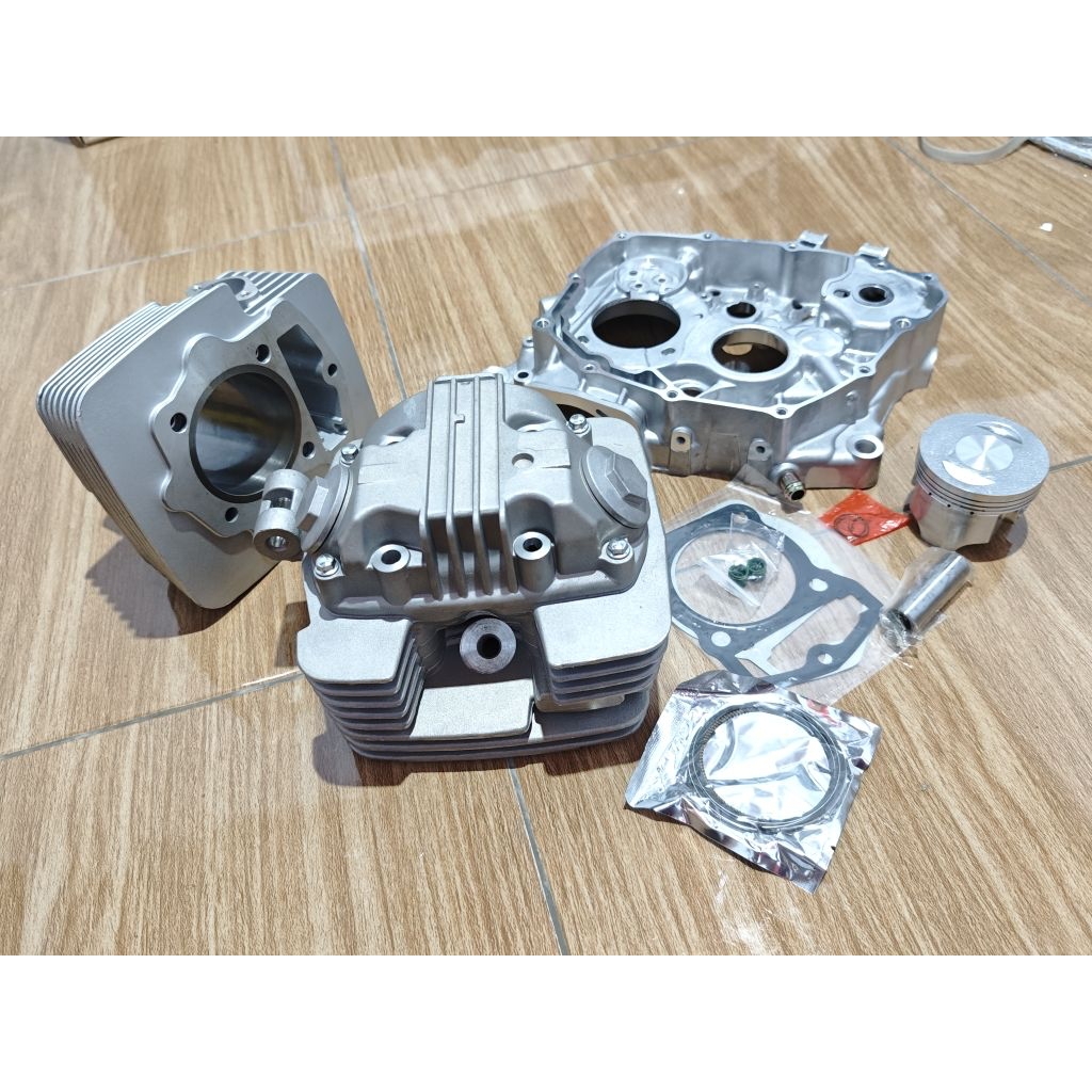 blok head kalter Jaguar silinder kop blokkop crankcase 250cc CB GL max pro MP Tiger Megapro GL100