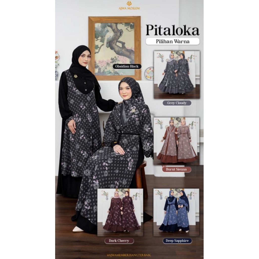 Pitaloka dress by ajwa moslem pusat