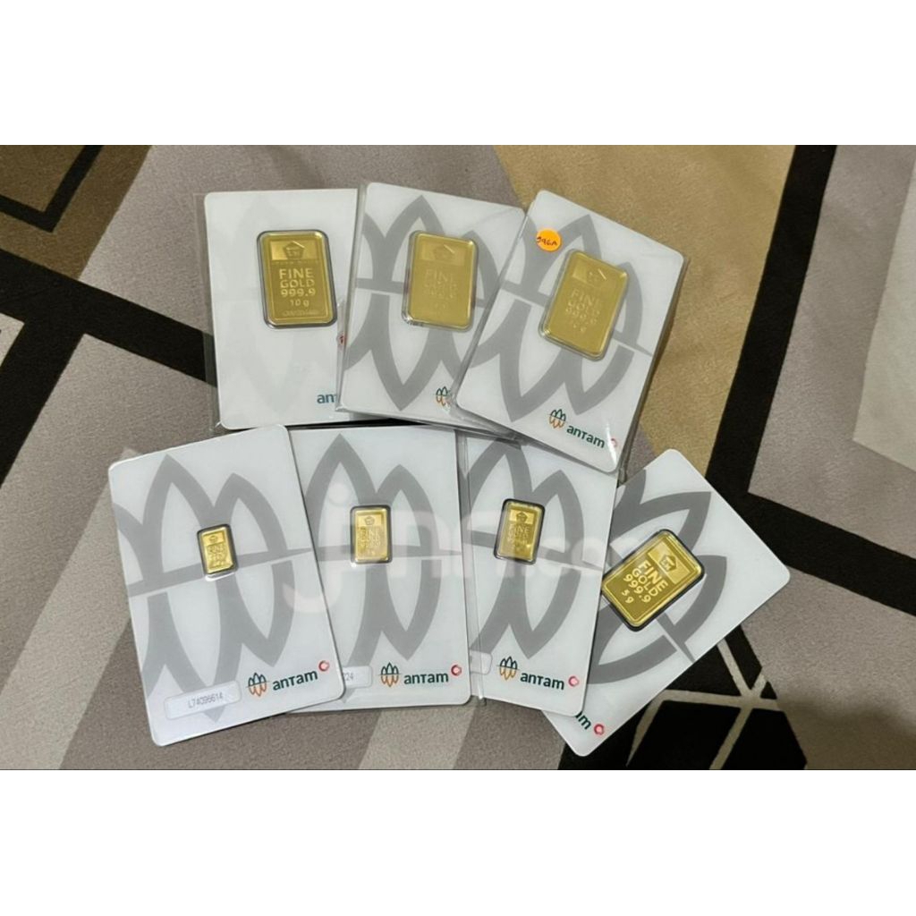 Logam Mulia Emas Antam 1 Gram 999.9 Murni, Kualitas Tinggi