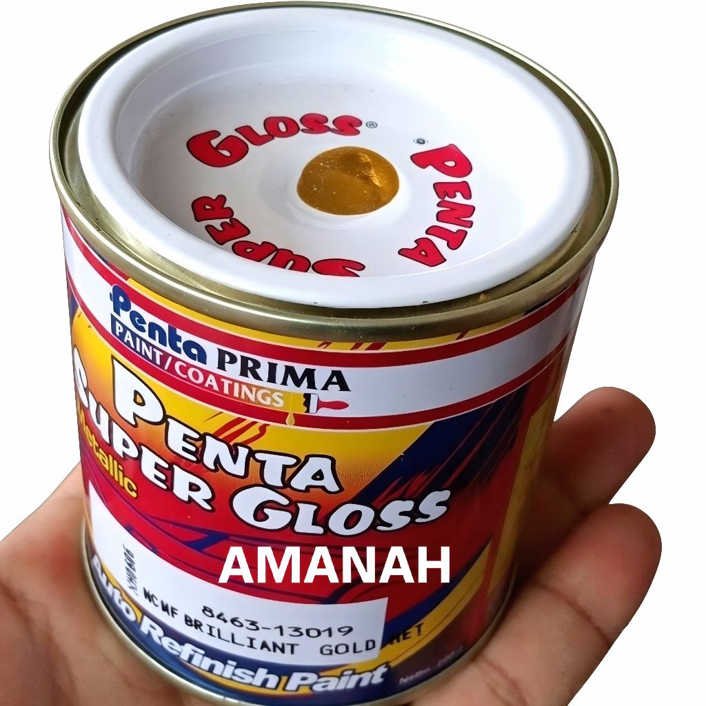 Cat penta prima super gloss 200ml cat minyak