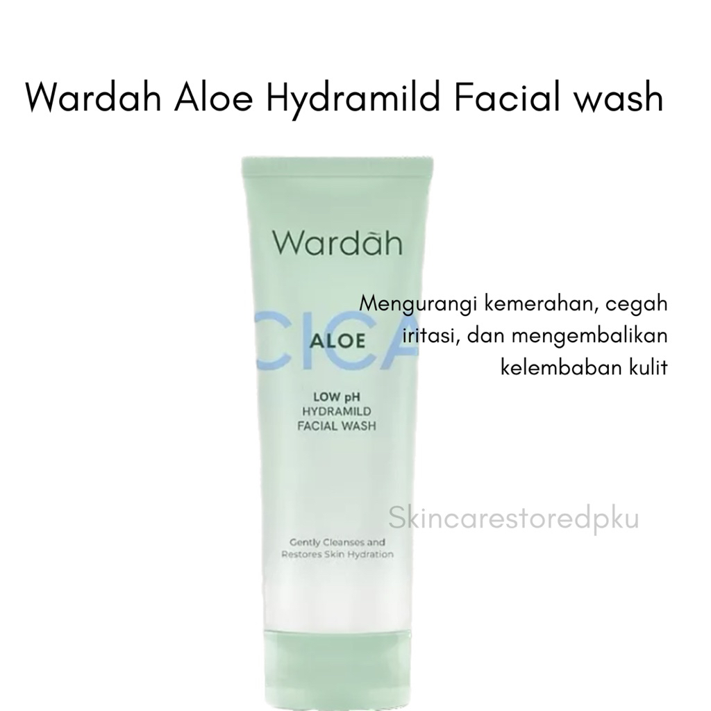 WARDAH ALOEVERA HYDRAMILD FACIAL WASH/WARDAH ALOEVERA FACIAL WASH