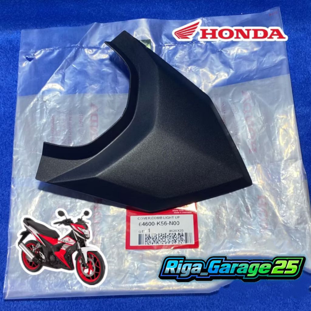 Cover sambungan body belakang atas cover tail Sonic 150r