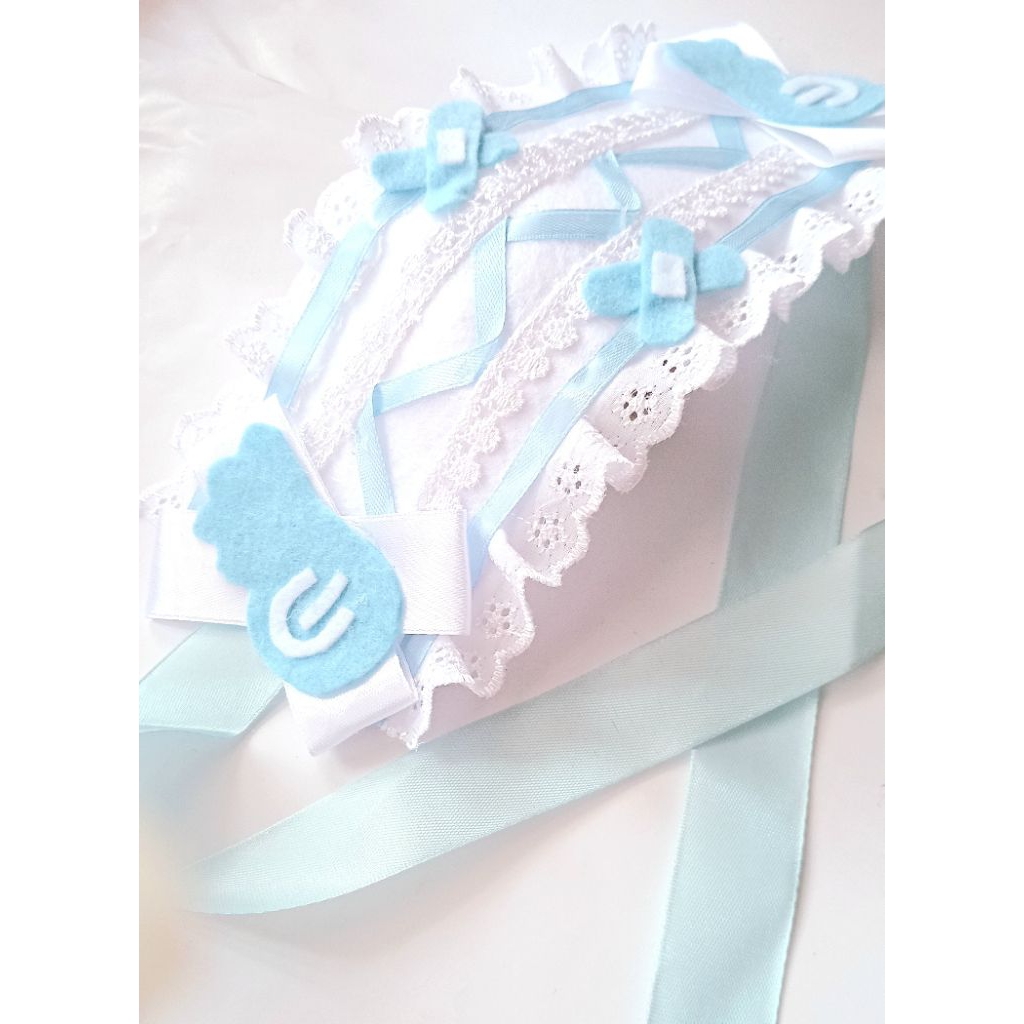 HEADDRESS HEADBAND TENKAWA TENSHI KAIWAI KAWAII MIZUIRO KAIWAI HEDPIECE COSPLAY COSTUME JIRAI KEI BL