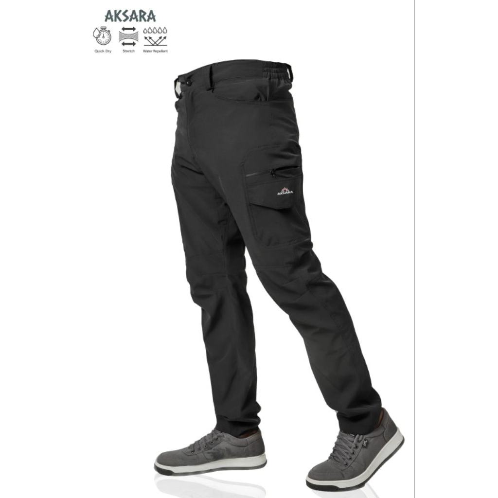 Aksara Lingga- Series Celana Cargo Panjang Outdoor Pria Wanita Jumbo M L XL XXL 3XL Olahraga Hiking 