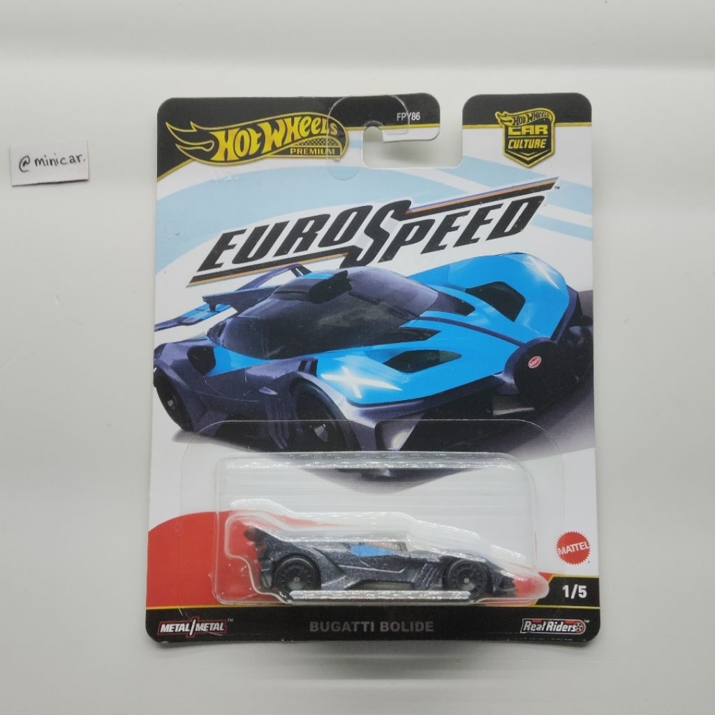 Hotwheels Premium Bugatti Bollide Loose cutter