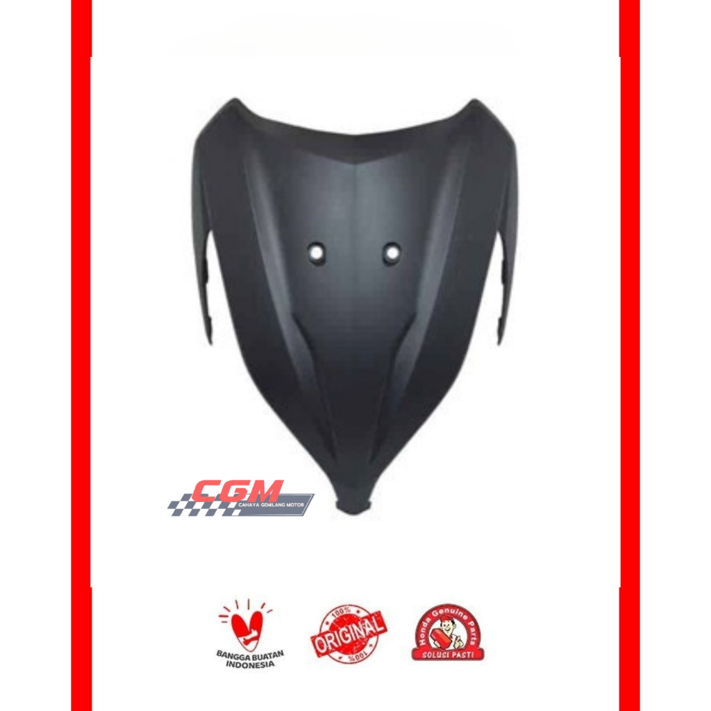 64301-K46-N00MAG Cover front tameng panel lampu depan vario 110 esp 2015-2019 ABU DOFF ori ahm